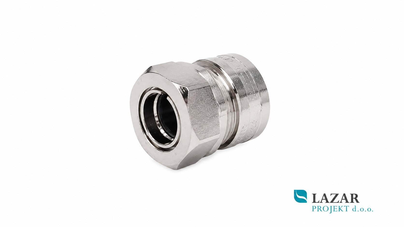 HERZ 1627615 spojni komplet 15 mm x G 3/4 s kromirano matico