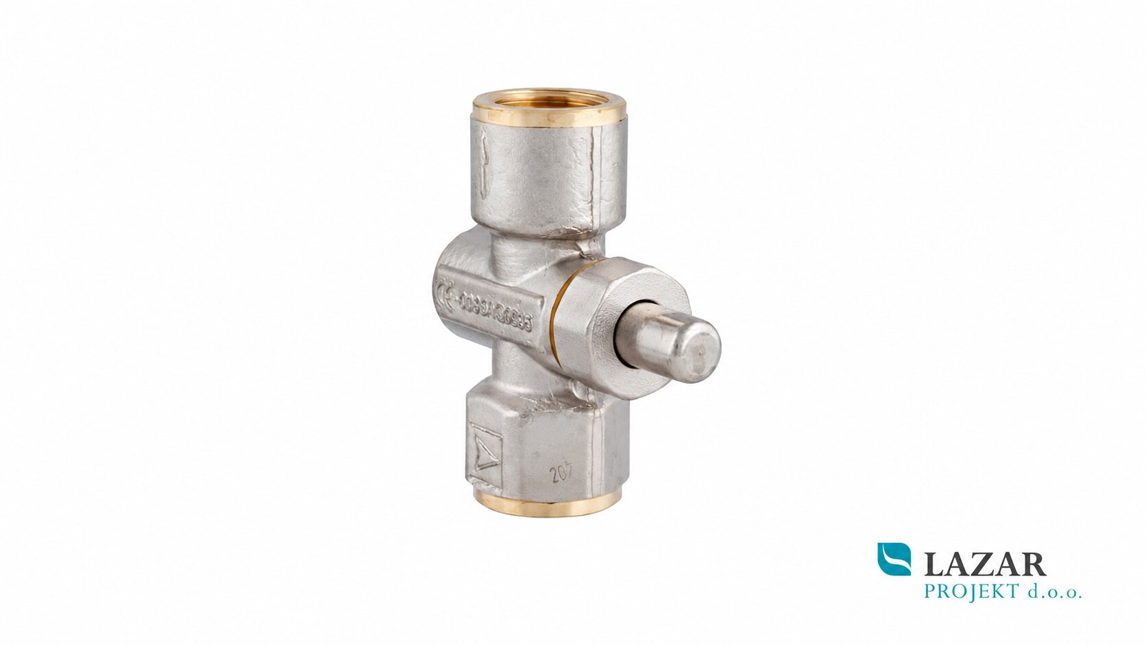 AFRISO 63031 pritisna pipa za manometer z navojnim priključkom 1/2"