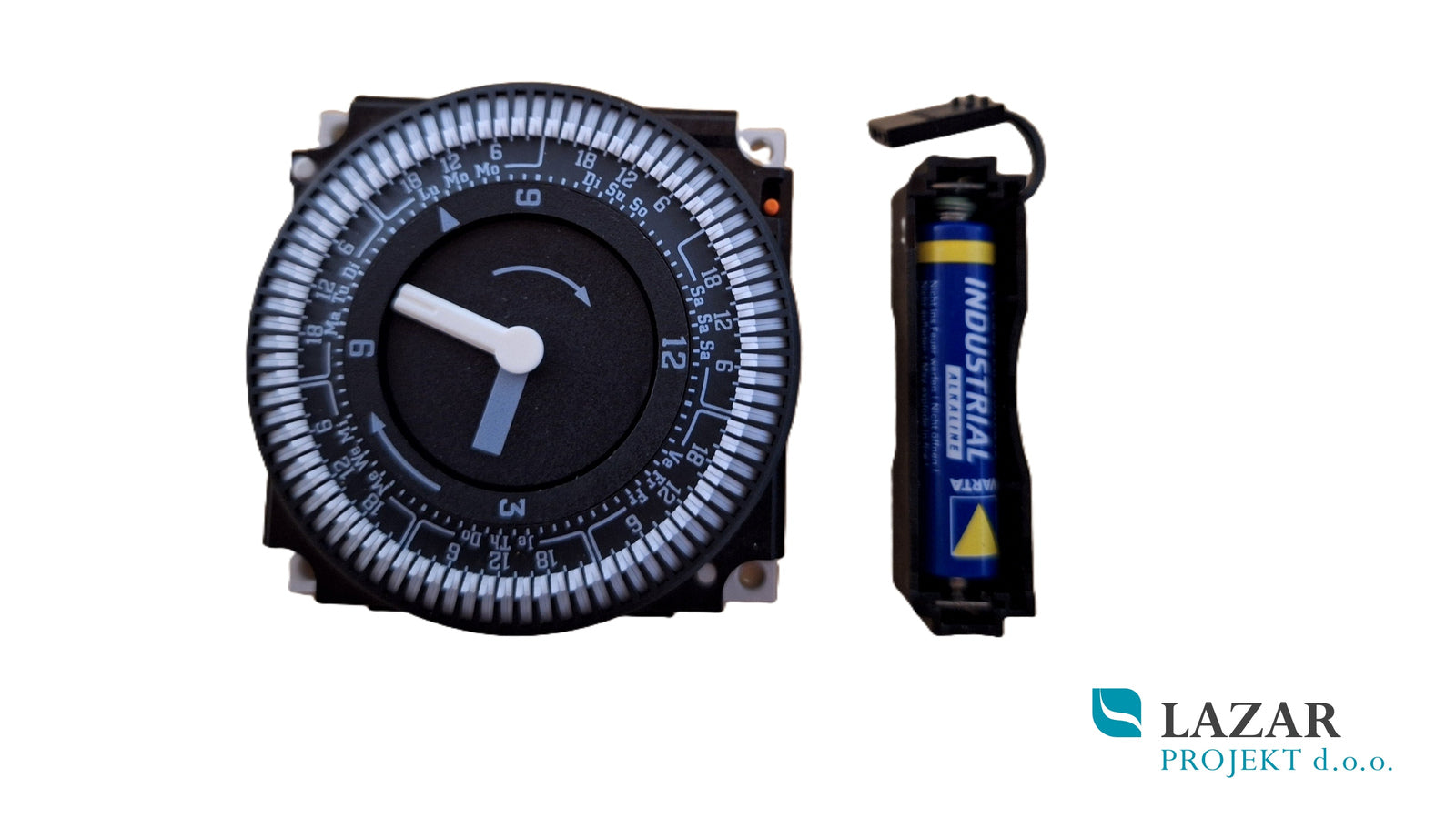 Danfoss ECA 100 087B1147 analogna tedenska ura za ECL Comfort 100