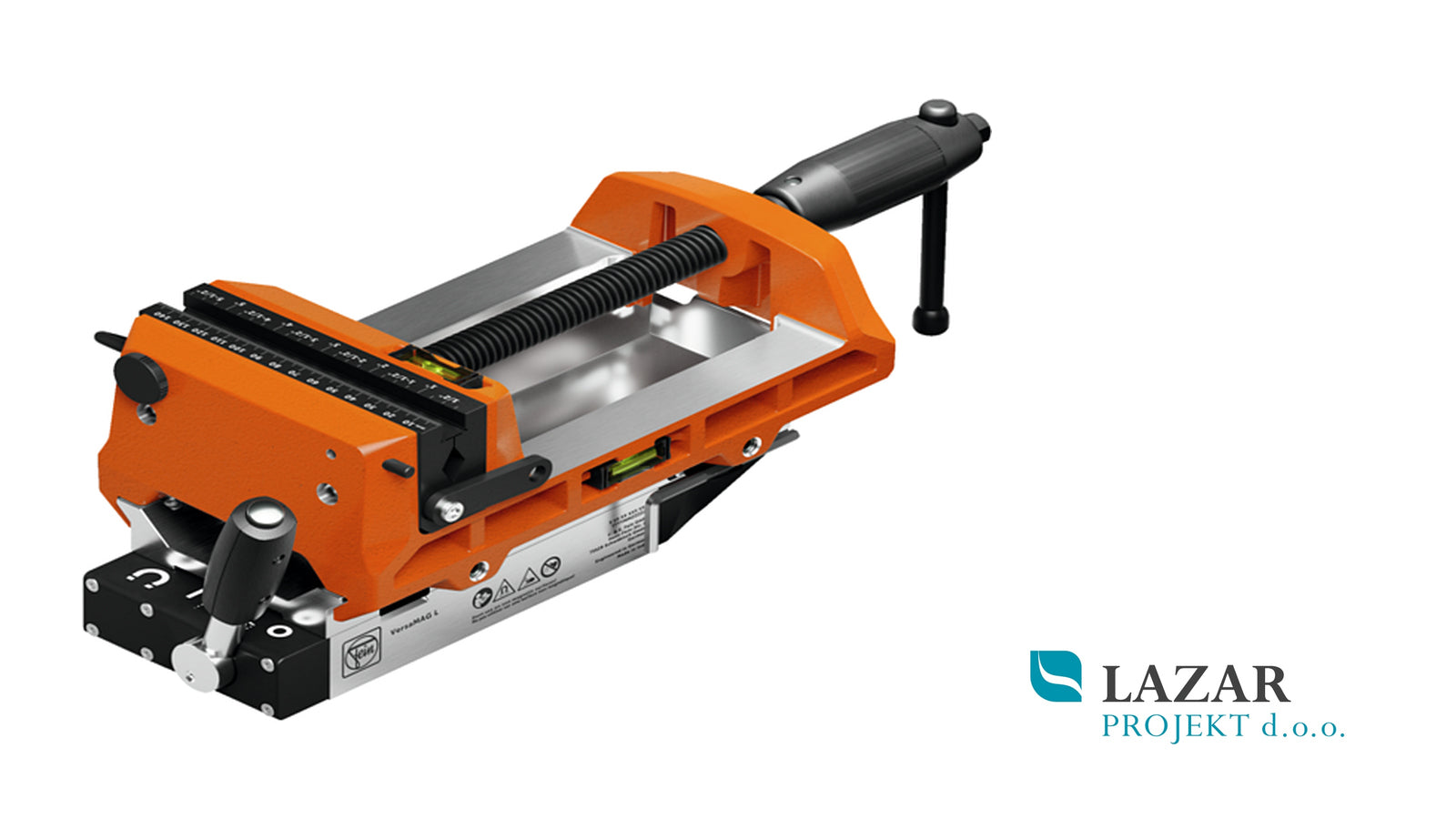 FEIN VersaMAG VISE 160 L SET mobilni magnetni primež s permanentnim magnetom in razponom vpenjanja 160 mm