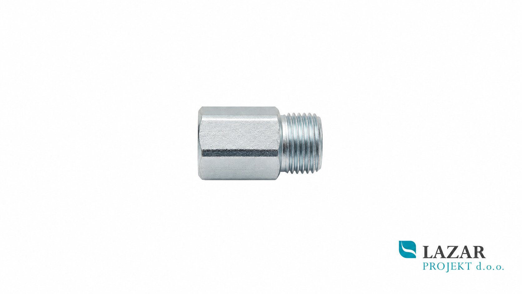 Galvansko pocinkani podaljški z notranjim šestrobim nastavkom 3/8" - 20 mm
