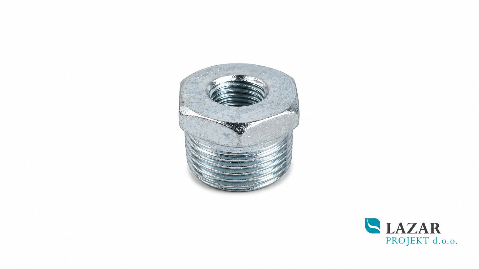 Galvansko pocinkani reducirni kos z šestrobim nastavkom za ključ 3/4" - 1/4"