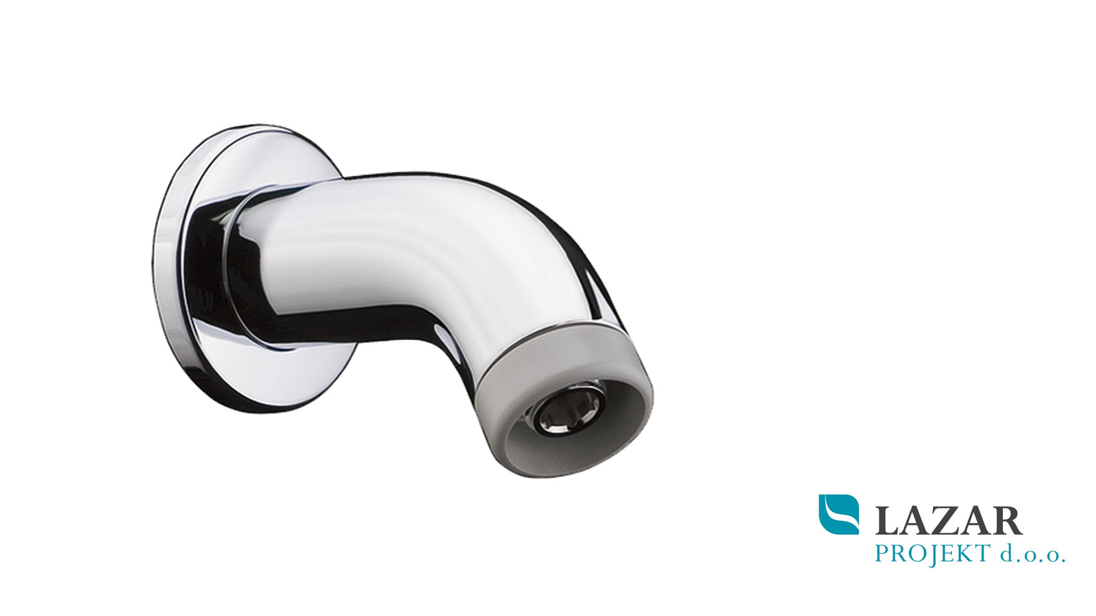 Hansgrohe 27438000 kromirani priključek zidne prhe 100 mm G 1/2