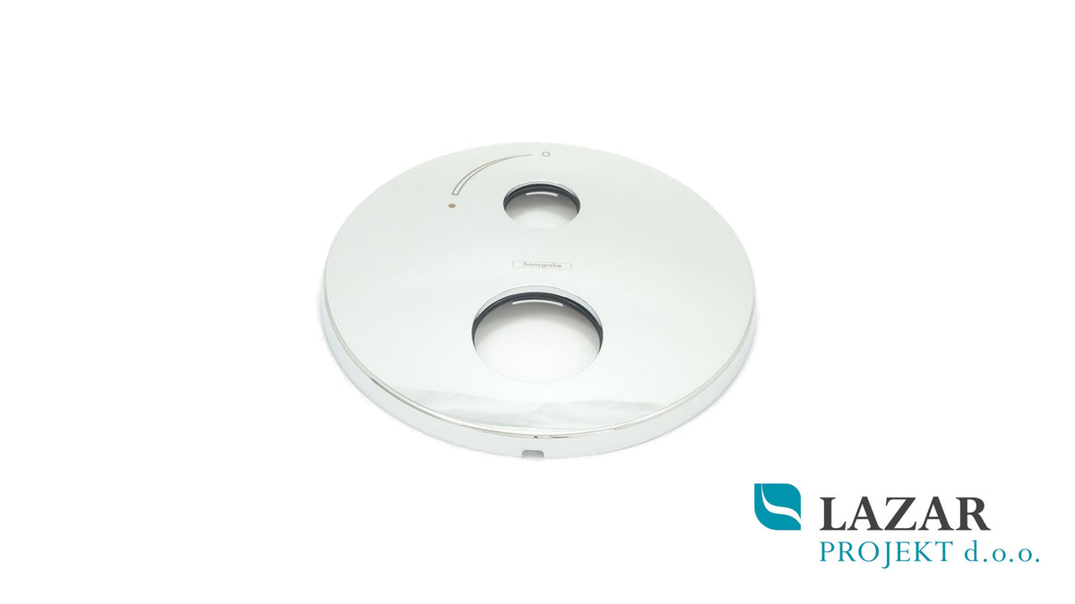Hansgrohe 96551000 kromirana rozeta Ø 170 mm za podometni termostat z zapornim ventilom
