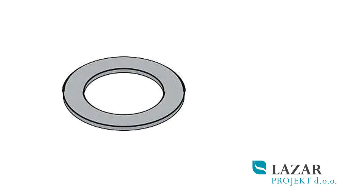 Hansgrohe 97548000 podložna plošča za pritrdilo armature 34,5 × 49 × 1,5 mm