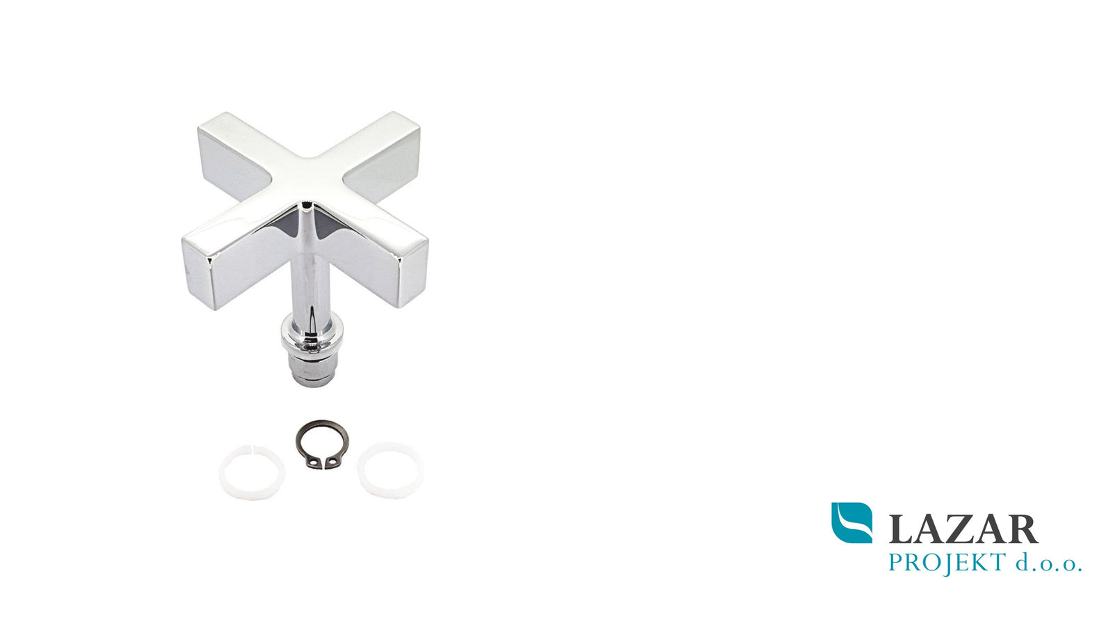 Hansgrohe AXOR Citterio 39291000 kromirana križna ročica sanitarne armature