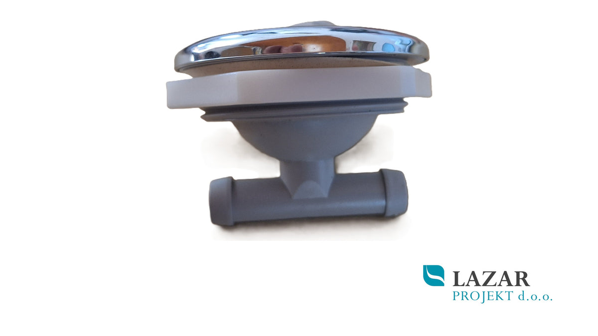 Hansgrohe Pharo 25944000 stranska masažna šoba za tuš panel, siva/krom