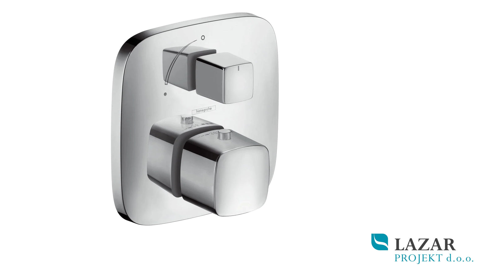 Hansgrohe PuraVida 15775000 termostatski zaključni set podometne armature krom