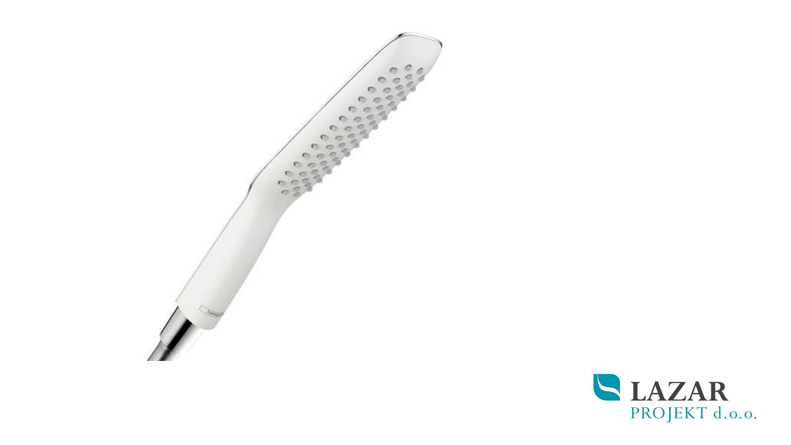 Hansgrohe PuraVida 120 Air 1jet 28558400 ročna prha bela krom