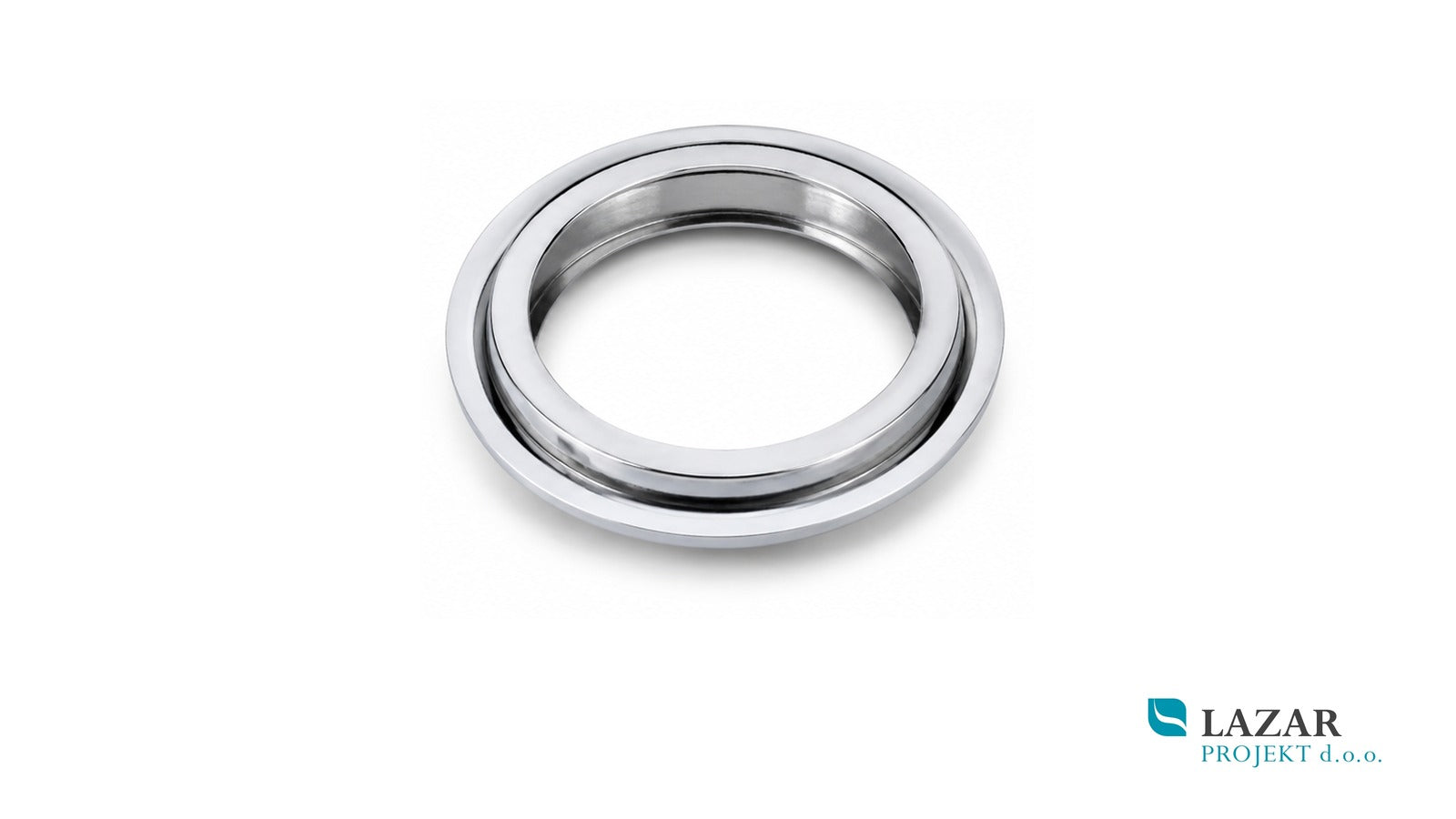 Nobili podložna plošča armature RAN227-2CR krom spodnji pogled
