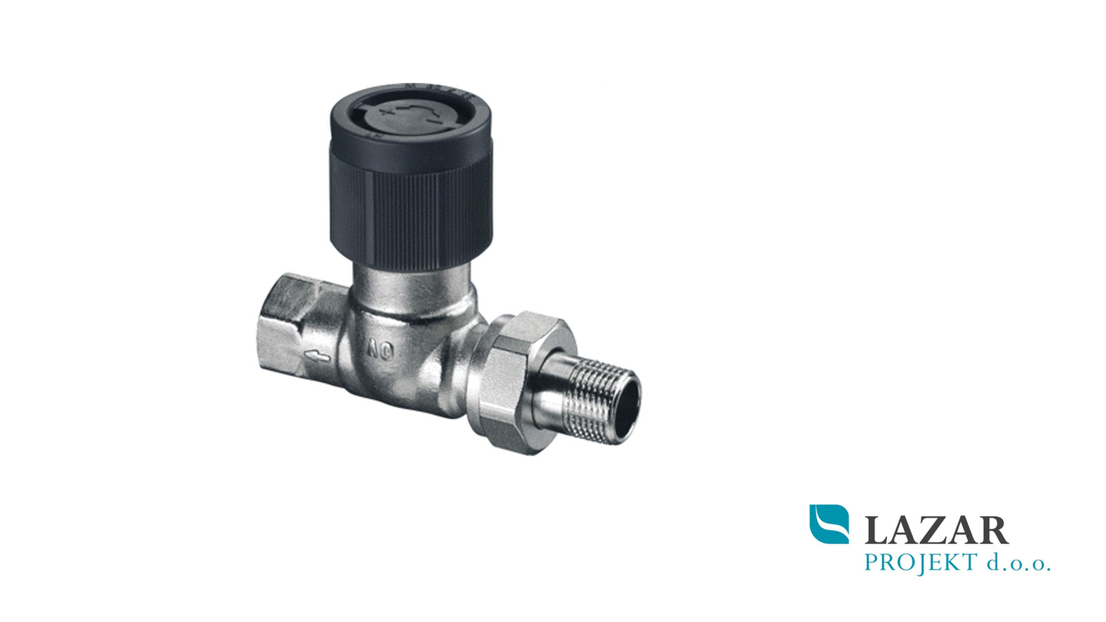 Oventrop 1024464 obrnjeni ravni ventil za omejevanje temperature povratnega voda DN 15, Rp 1/2 × R 1/2.